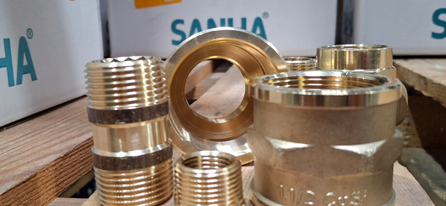 Sanha-Fittings mit CuSi-Legierung für sichere Trinkwasserinstallationen